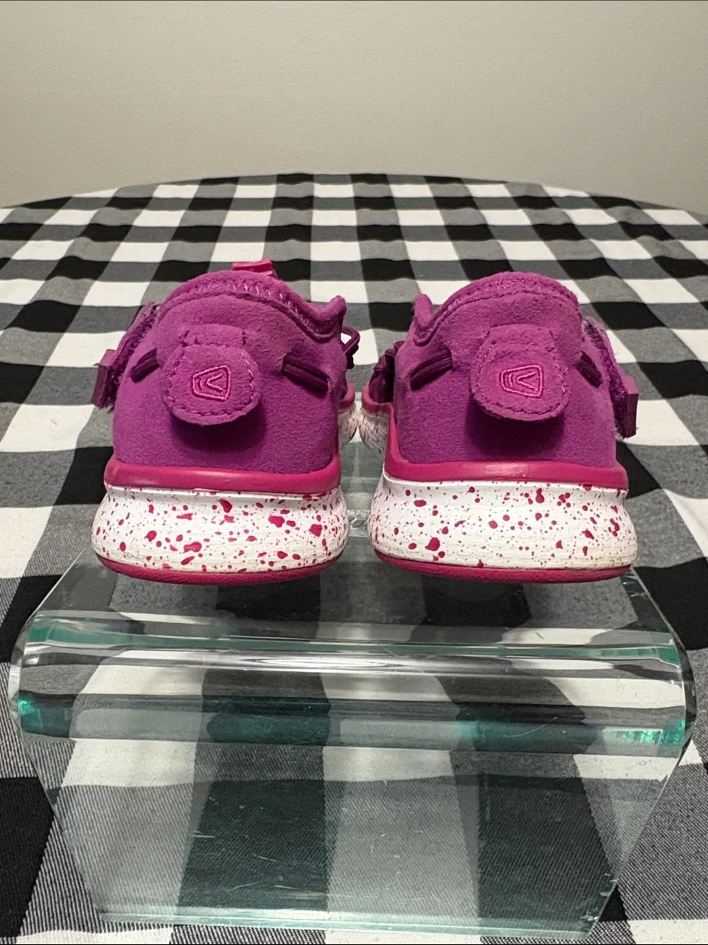 Keen Uneek Bungee Strap Purple Pink Sandals Youth Girls Size 12 Water Trail Shoe